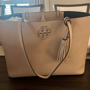 Tory Burch tote Light tan